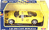 Show product details for Motormax - Saleen S7 (1:24, Yellow) 73279YL