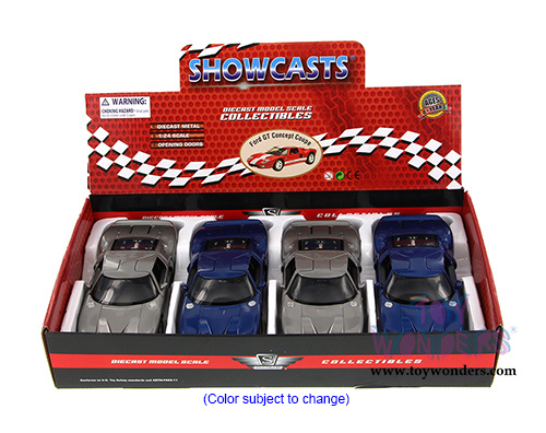 Showcasts Collectibles - Ford GT Concept Hard Top (1/24 scale diecast model car, Asstd.) 73297/16D