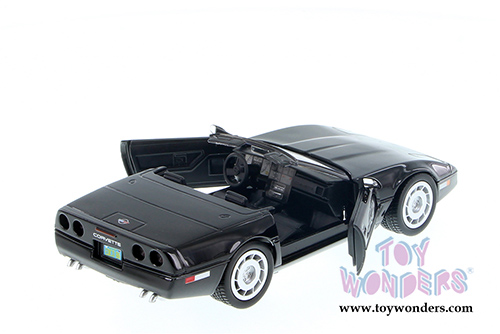 Showcasts Collectibles - Chevy Corvette Convertible (1986, 1/24 scale diecast model car, Asstd.) 73298/16D