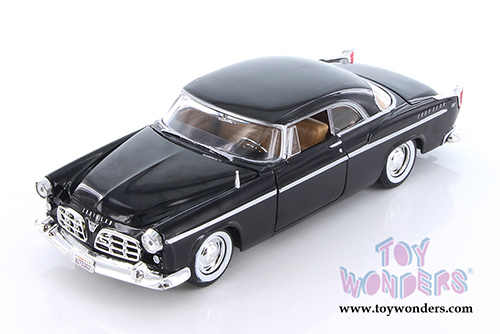Showcasts Collectibles - Chrysler C300 Hardtop (1955, 1/24 scale diecast model car, Black) 73302AC/BK