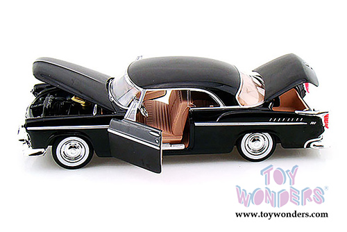 Showcasts Collectibles - Chrysler C300 Hardtop (1955, 1/24 scale diecast model car, Black) 73302AC/BK