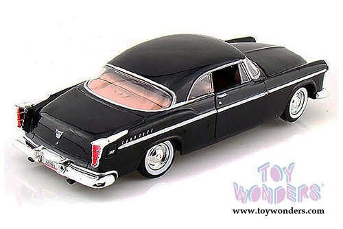 Showcasts Collectibles - Chrysler C300 Hardtop (1955, 1/24 scale diecast model car, Black) 73302AC/BK