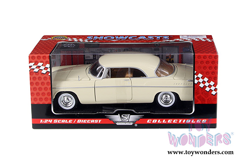 Showcasts Collectibles - Chrysler C300 Hardtop (1955, 1/24 scale diecast model car, Yellow) 73302AC/YL