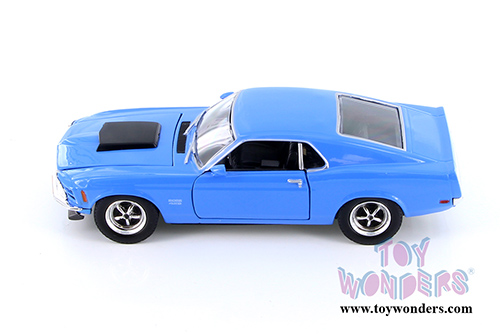 Motormax - Ford  Mustang Boss 429 Hardtop (1970, 1/24 scale diecast model car, Asstd.) 73303/16D