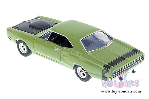Showcasts Collectibles - Dodge Coronet Super Bee Hardtop (1969, 1/24 scale diecast model car, Green) 73315AC/GN
