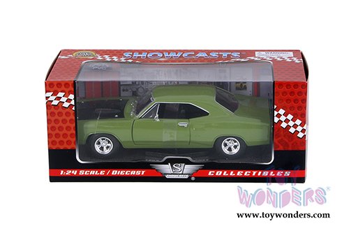 Showcasts Collectibles - Dodge Coronet Super Bee Hardtop (1969, 1/24 scale diecast model car, Green) 73315AC/GN