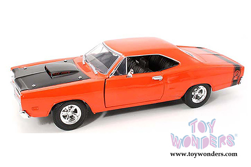 Showcasts Collectibles - Dodge Coronet Super Bee Hardtop (1969, 1/24 scale diecast model car, Orange) 73315AC/OR