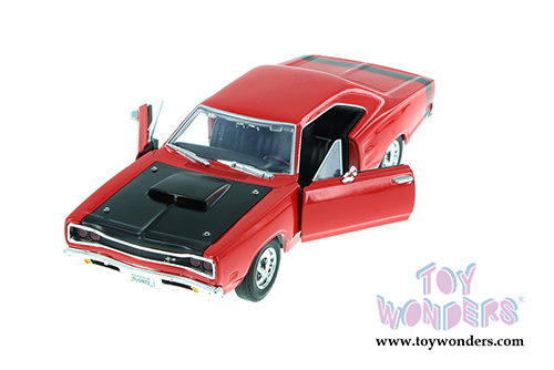 Showcasts Collectibles - Dodge Coronet Super Bee Hardtop (1969, 1/24 scale diecast model car, Red) 73315AC/R