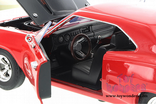 Showcasts Collectibles - Dodge Coronet Super Bee Hardtop (1969, 1/24 scale diecast model car, Red) 73315AC/R