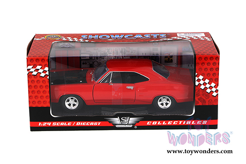 Showcasts Collectibles - Dodge Coronet Super Bee Hardtop (1969, 1/24 scale diecast model car, Red) 73315AC/R