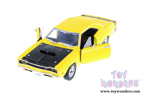 Showcasts Collectibles - Dodge Coronet Super Bee Hardtop (1969, 1/24 scale diecast model car, Yellow) 73315AC/YL