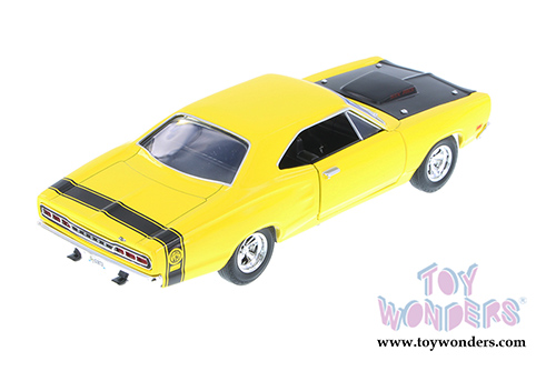 Showcasts Collectibles - Dodge Coronet Super Bee Hardtop (1969, 1/24 scale diecast model car, Yellow) 73315AC/YL