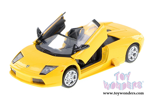 Showcasts Collectibles - Lamborghini Murcielago Roadster Convertible (1/24 scale diecast model car, Asstd.) 73316/16D