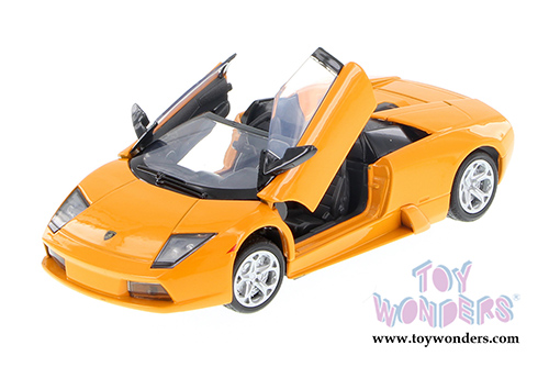 Motormax - Lamborghini Murcielago Roadster Convertible (1/24 scale diecast model car, Orange) 73316OR/6