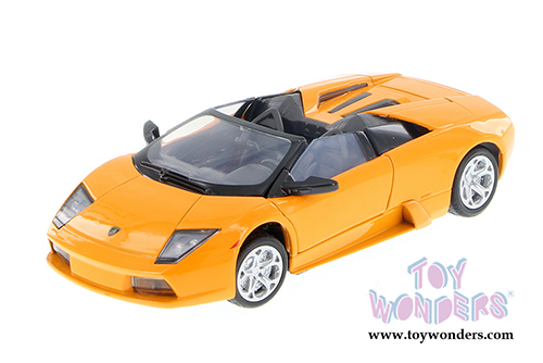 Motormax - Lamborghini Murcielago Roadster Convertible (1/24 scale diecast model car, Orange) 73316OR/6
