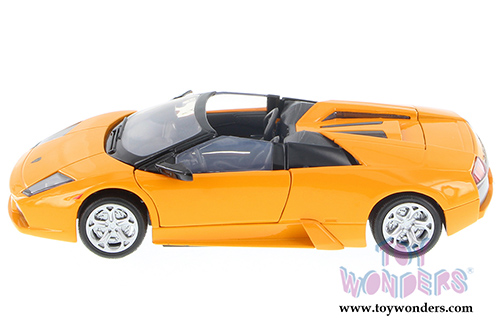 Motormax - Lamborghini Murcielago Roadster Convertible (1/24 scale diecast model car, Orange) 73316OR/6