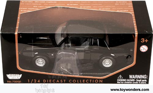 Motormax - Buick Regal Hard Top (1987, 1:24, Black) 73319BK