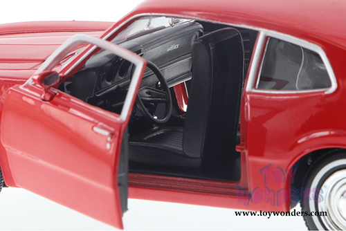 Showcasts Collectibles - Ford Maverick Stallion Hardtop (1974, 1/24 scale diecast model car, Red) 73326AC/R