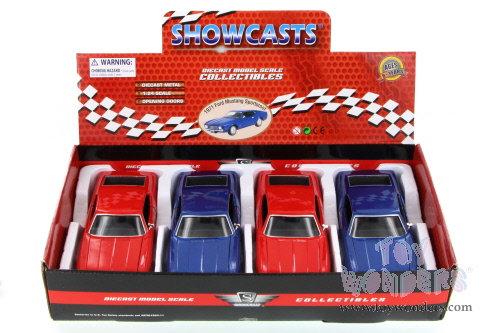 Showcasts Collectibles - Ford Mustang Sportsroof (1971, 1/24 scale diecast model car, Asstd.) 73327/16D