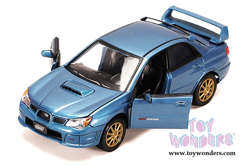 Showcasts® Collectibles - Subaru Impreza WRX STI Hardtop (1/24 scale diecast model car, Blue) 73330BU