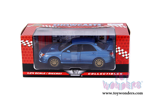 Showcasts® Collectibles - Subaru Impreza WRX STI Hardtop (1/24 scale diecast model car, Blue) 73330BU