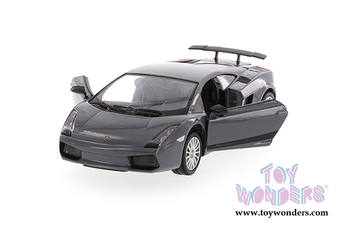 Showcasts® Collectibles - Lamborghini Gallardo Superleggera Hardtop (1/24 scale diecast model car, Grey) 73346SV/6