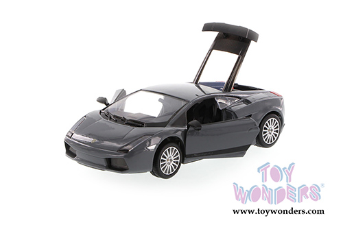 Showcasts® Collectibles - Lamborghini Gallardo Superleggera Hardtop (1/24 scale diecast model car, Grey) 73346SV/6