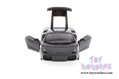 Showcasts® Collectibles - Lamborghini Gallardo Superleggera Hardtop (1/24 scale diecast model car, Grey) 73346SV/6