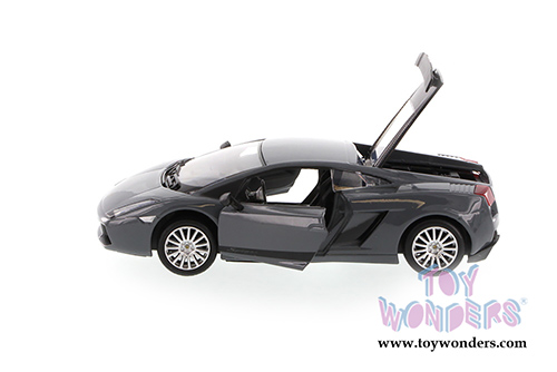 Showcasts® Collectibles - Lamborghini Gallardo Superleggera Hardtop (1/24 scale diecast model car, Grey) 73346SV/6
