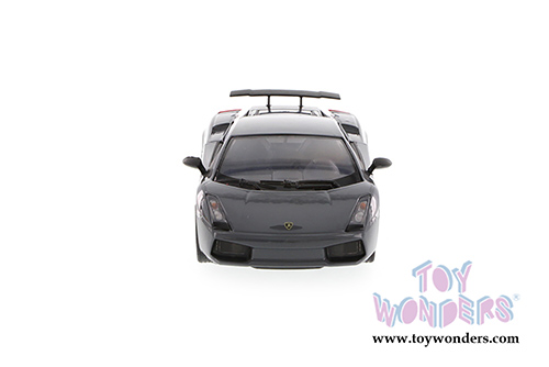Showcasts® Collectibles - Lamborghini Gallardo Superleggera Hardtop (1/24 scale diecast model car, Grey) 73346SV/6