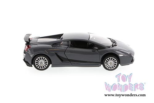 Showcasts® Collectibles - Lamborghini Gallardo Superleggera Hardtop (1/24 scale diecast model car, Grey) 73346SV/6