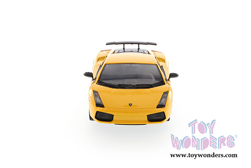 Showcasts® Collectibles - Lamborghini Gallardo Superleggera Hardtop (1/24 scale diecast model car, Yellow) 73346YL/6