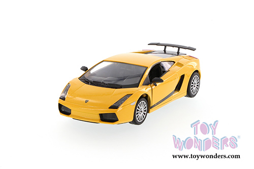 Showcasts® Collectibles - Lamborghini Gallardo Superleggera Hardtop (1/24 scale diecast model car, Yellow) 73346YL/6