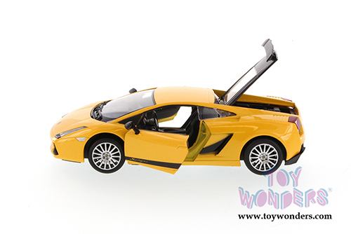 Showcasts® Collectibles - Lamborghini Gallardo Superleggera Hardtop (1/24 scale diecast model car, Yellow) 73346YL/6