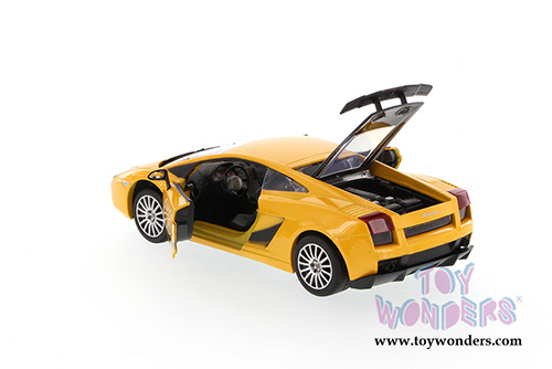 Showcasts® Collectibles - Lamborghini Gallardo Superleggera Hardtop (1/24 scale diecast model car, Yellow) 73346YL/6