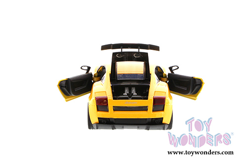 Showcasts® Collectibles - Lamborghini Gallardo Superleggera Hardtop (1/24 scale diecast model car, Yellow) 73346YL/6