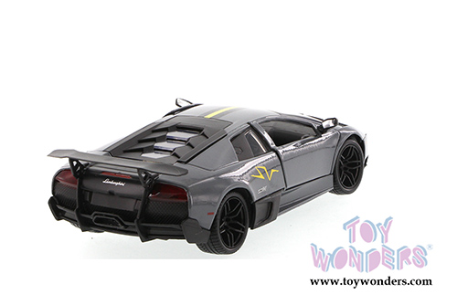 Motormax - Lamborghini Murcielago LP670-4 SV Hardtop (1/24 scale diecast model car, Dark Gray) 73350SV/6