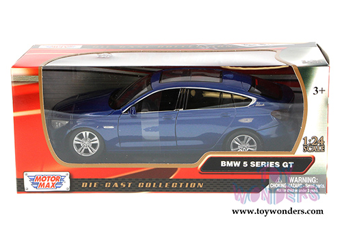 Motormax - BMW 5 Series 5 Hardtop (1/24 scale diecast model car, Blue) 73352BU/6