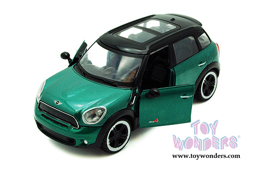 Showcasts Collectibles - Mini Cooper S Countryman Hardtop w/ Sunroof (1/24 scale diecast model car, Asstd.) 73353/16D
