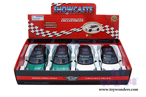 Showcasts Collectibles - Mini Cooper S Countryman Hardtop w/ Sunroof (1/24 scale diecast model car, Asstd.) 73353/16D