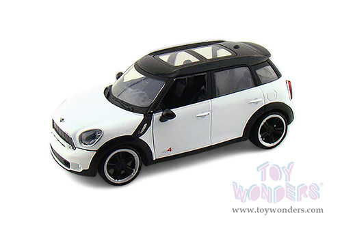 Showcasts®  Collectibles - Mini Cooper S Countryman with Sunroof (1/24 scale diecast model car, White) 73353WT MAP: $22.99