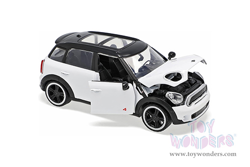 Showcasts®  Collectibles - Mini Cooper S Countryman with Sunroof (1/24 scale diecast model car, White) 73353WT MAP: $22.99