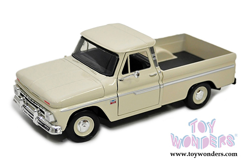 Showcasts Collectibles - Chevy C10 Fleetside Pickup (1966, 1/24 scale diecast model car, Cashmere) 73355AC/CS