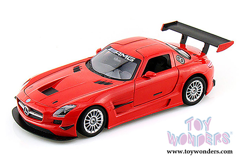 Showcasts Collectibles - Mercedes-Benz SLS AMG GT3 Hard Top (1/24 scale diecast model car, Red) 73356R/6