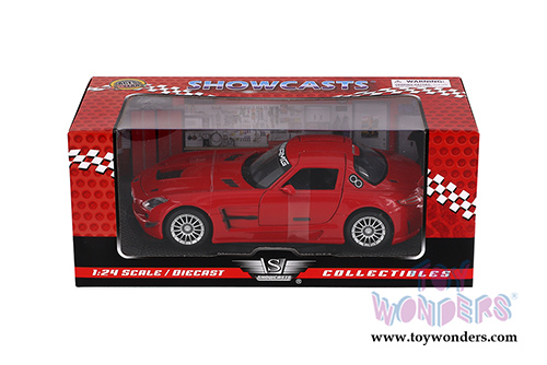 Showcasts Collectibles - Mercedes-Benz SLS AMG GT3 Hard Top (1/24 scale diecast model car, Red) 73356R/6