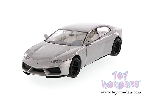 Showcasts Collectibles - Lamborghini Estoque Hard Top (1/24 scale diecast model car, Metallic Gray) 73366/16D