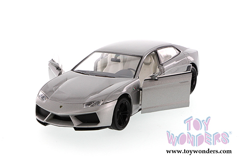 Showcasts Collectibles - Lamborghini Estoque Hard Top (1/24 scale diecast model car, Metallic Gray) 73366/16D