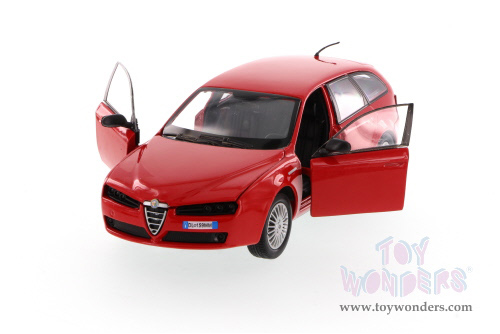 Showcasts - Alfa Romeo 159SW Hard Top (1/24 scale diecast model car, Asstd.) 73372/16D