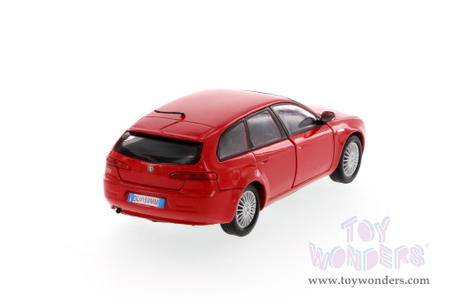 Showcasts - Alfa Romeo 159SW Hard Top (1/24 scale diecast model car, Asstd.) 73372/16D