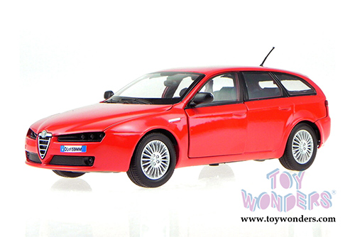 Showcasts Collectibles - Alfa Romeo 159 SW Hardtop (1/24 scale diecast model car, Red) 73372R/6